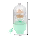 Manual Egg Shaker Egg Scrambler Puller White Yolk Mixer Blender (Green)