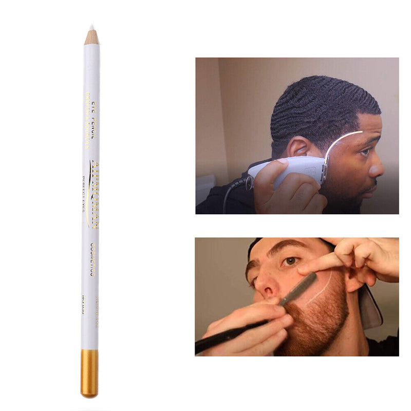 8pcs Barber Pencil Sharpener Edge Outliner Razor Trace Hair Beard Shape Pen