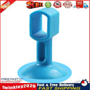 2pcs Doorknob Wall Mute Crash Pad Cushion Door Handle Lock Silencer (Blue) Newly