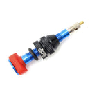 MUQZI Alloy Tubeless Road Bicycle Presta Valve Stem with Cap (40mm Blue) Newly