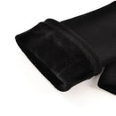 2pcs Warm Women Socks Leg Warmers Leisure Long Thigh High Socks (Black)