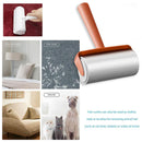 Lint Roller Clothes Sticky Dust Brush Pet Hair Sofa Fluff Remover (Orange)
