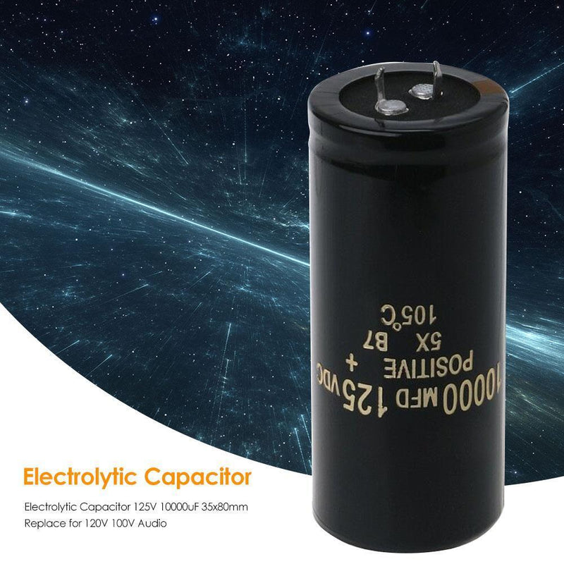 125V 10000uF 35x80mm Electrolytic Capacitor Metal Capacitor Electronic Component