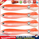 4pcs 10cm 6g Bionic Loach Fishing Lures Sinking Artificial Soft Baits (A) Newly