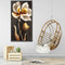 5D DIY Diamond Painting Kits Golden Flowers Full Round Drill Wall Decor Craft