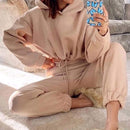 Jogging Suits for Women - Two Piece Sweatsuit Pullover Hoodie + Pants Tracksu
