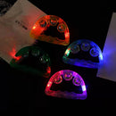 Flashing Tambourine KTV Party LED Noisemaker Musical Jingle Rattle Bell (L)