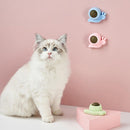 Cat Catnip Rotating Ball Cleaning Teeth Molar Interactive Pet Toys (Green)