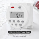 5X CN101A Digital Timer 7 Day Programmable Time Switch Controller Relay 12V