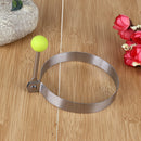 Stainless Steel Omelette Egg Frying Mold Love Round Star Mold(Round)