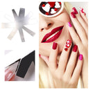 9 Sizes V Line Nail Builder French Tips Cutter Manicure Edge Trimmer Tools Newly