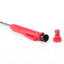 3pcs Carpenter Pencil Set 36 Refill Built-in Sharpener Long Nosed Scriber Newly