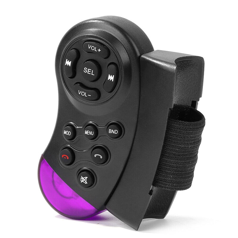 11-Button Car Steering Wheel Remote Controller for Head Unit AAA Battery Powered