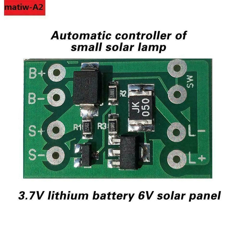 Automatic Solar Panel Batterys Charger Board Night Lights Switches Control Q5B6