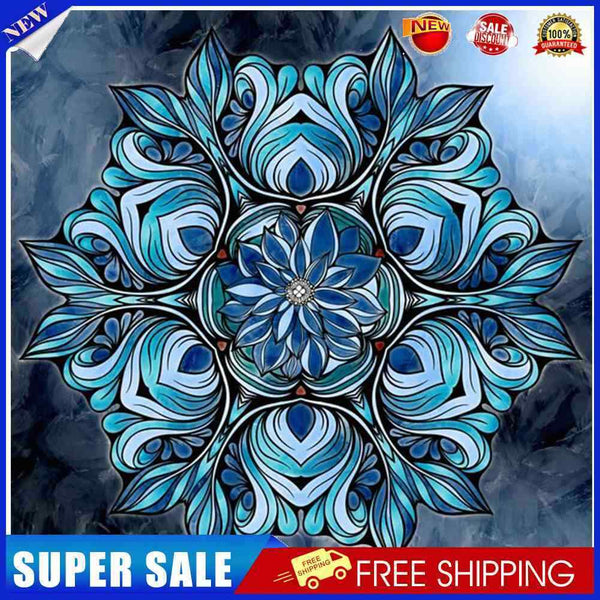 #A Abstract Mandala Oil Paint By Number Kit DIY Frameless Drawing Picture for Ad