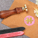 Special Shape Fire Paint Seal Head Brass Invitation Card Wax Sealing Stamp Decor