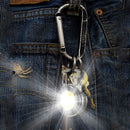 Camping Survival Bottle Opener Outdoor 5 Mode COB LED Mini Keychain Ta