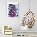 Partial Drill 5D DIY Special Shaped Diamond Painting Flowers Kit (AK042) Newly
