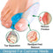 Separator Fingers Corrector Straightener Protector Adjuster Bunion Massager