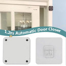 Automatic Door Closers Punch-free Sliding Door Buffer Closing (1000g White)