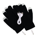 #A USB Electric Heating Gloves Comfortable Soft Wearable Winter Mittens Hand War