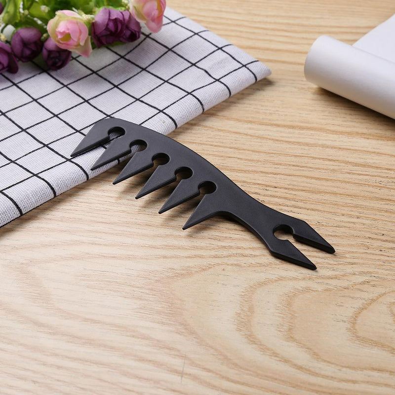 Durable Men Hair Comb Plastic Wide Tooth Classic Brush Large Teeth Salon Ho