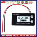 DC 8V-100V Lead Acid Lithium Car Motorcycle Voltmeter Battery Capacity Indicator