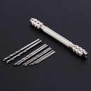 0.5-3.2mm Mini Manual Aluminum Hand Drill Chuck Twsit Micro Drill Bit Tool Newly