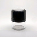 Sponge Puff Container Loose Powder Box Travel Powder Case Portable with Mirror