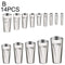Steel Perfect Caulking Nozzle Applicator 14pcs Sealant Tools Finishing M3N8
