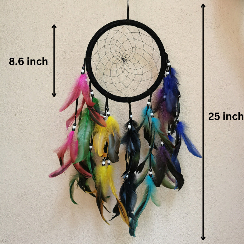 Dream Catcher Wall Hanging Decor Feather Dreamcatcher Handmade Ornament Gift