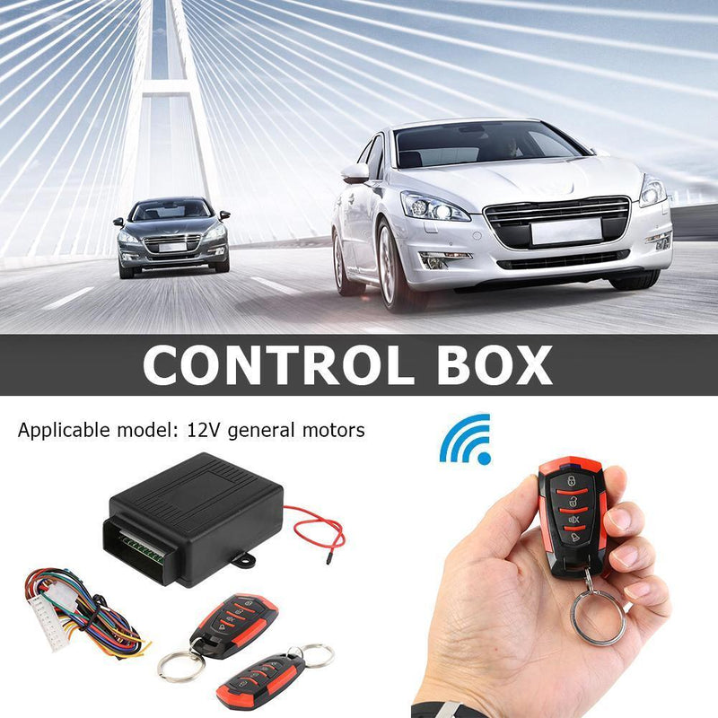 Car Remote Central Door Locking Kit Car Keyless Entry Alarm System 402/T111