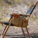 Wheelchair Armrest Accessories Portable Side Bags to Hang on Side (Sand) Newly