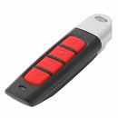 AK-1301 4 Button Copy 433MHZ Electric Garage Door Remote Control (Red)