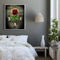Flower Pattern Picture Acrylic Drawing Kit DIY Oil Paint by Numbers Room Deco