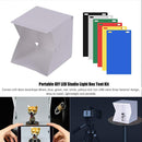 Mini Folding Lightbox with LED Strap 20cm Photography Studio Softbox Universal