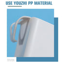 Storage Basket Plastic Back Hanging Bucket Portable Remote Control Organizer: