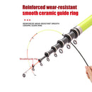 Telescopic Fishing Rod Spinning Fly Carp Feeder Hard Portable 1.8-3.0m Poles