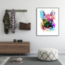 Painting By Numbers Kit DIY Colorful Dog Canvas Oil Wall Art Picture Ornament