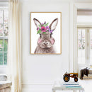 5D DIY Diamond Painting Embroidery Garland Rabbit Full Round Drill Rhinestones