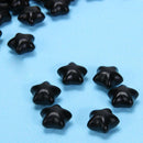 100pcs Five-Pointed Star Stamp Paint Wax Envelope Card Sealing Wax(Black)