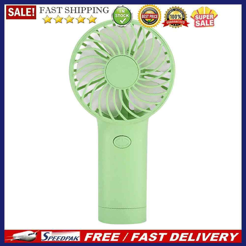 USB Mini Wind Power Handheld Fan Portable Summer Travel Office Small Cooling Fan