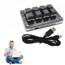 8 Keys Mechanical Keyboard USB Shortcut Programmable For Windows Linux J4J5