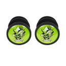 2pcs Mountain Road Folding Bike Handlebar End Stoppers Grips Plugs (Green) Newly