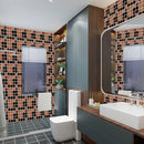 Retro Floor Tiles Wall Stickers Self-adhesive Decals for Kitchen (MSC061) Newly
