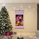 Hand Painted on Canvas DIY Evil Girl Oil Paint By Numbers Drawing Kit Ornaments
