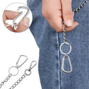 Pant Rock Punk HipHop Jewelry Keyring Wallet Belt Chain Jean Keychain Clip
