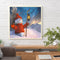 5D DIY Diamond Painting Full Round Diamond Snowman w726