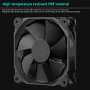 Phanteks 4 Pin PC Case 14cm Cooling Fan Silent PWM Cooler Radiator (Black) Newly