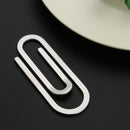 Stainless Steel Metal Money Clips Paper Clip Holder Folder